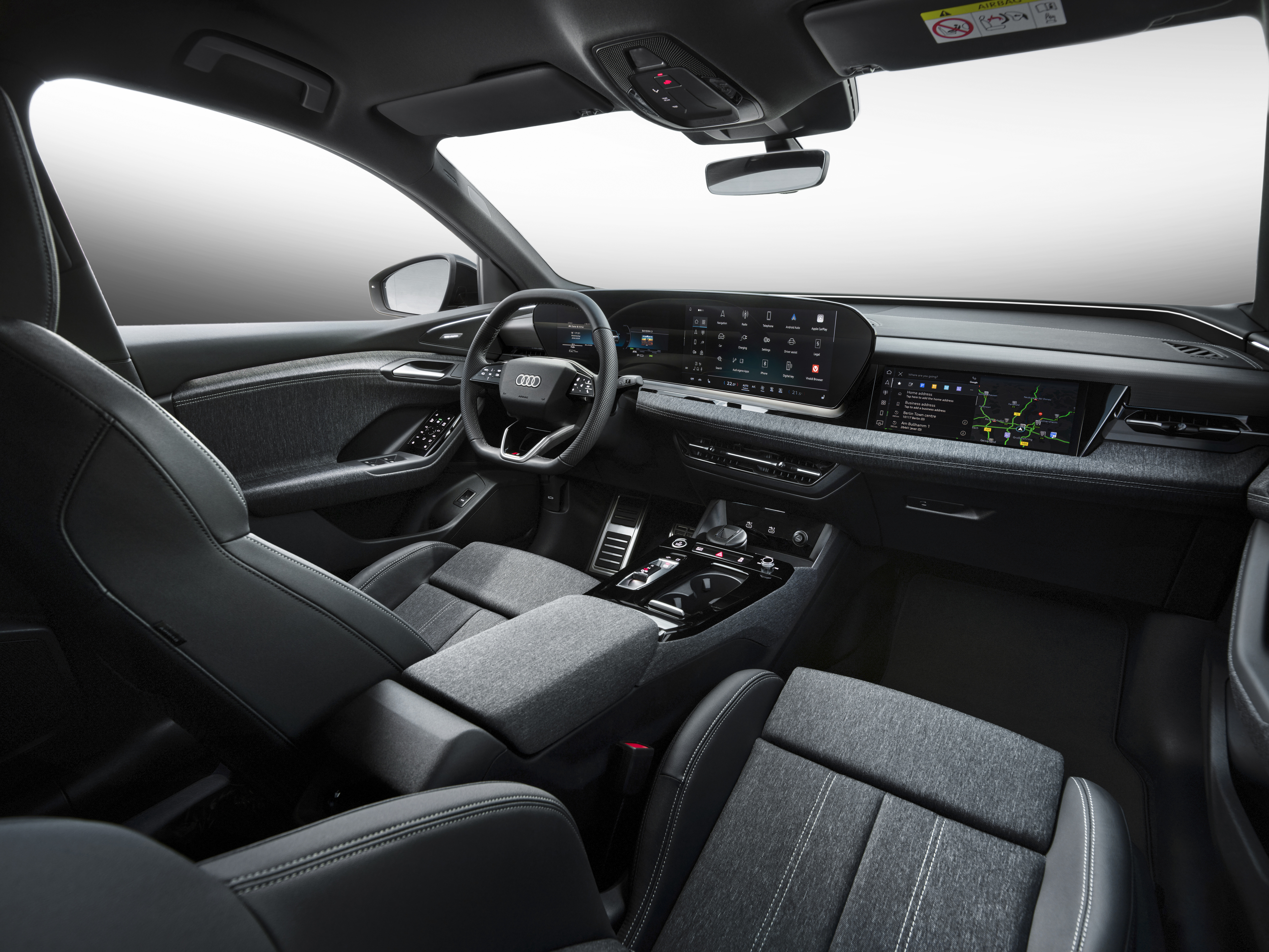 audi q6 etron interior